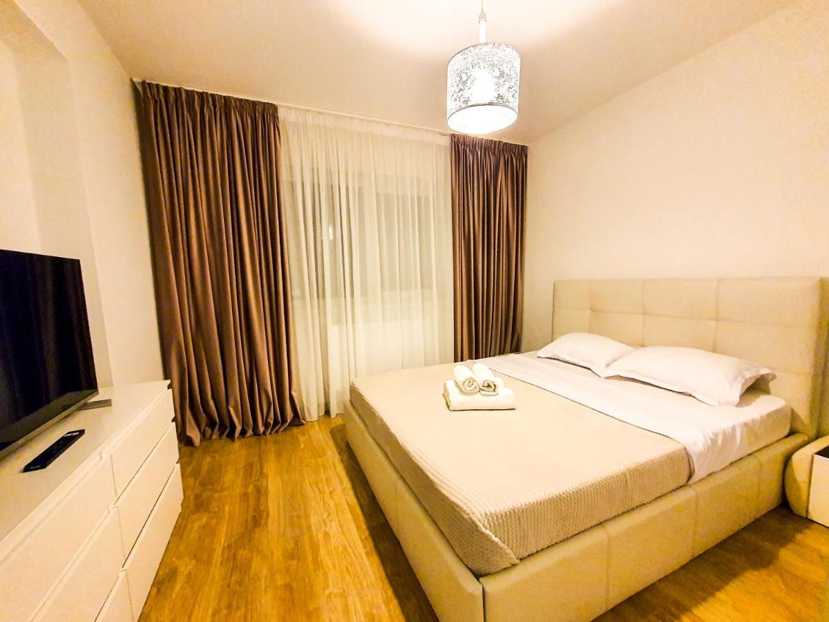 Luxurious Retreat 1Br Apartment With Netflix, Private Parking And Self Check In Popesti-Leordeni Buitenkant foto